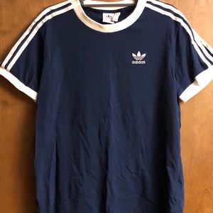 2 Women’s Adidas 3 Stripes Tees